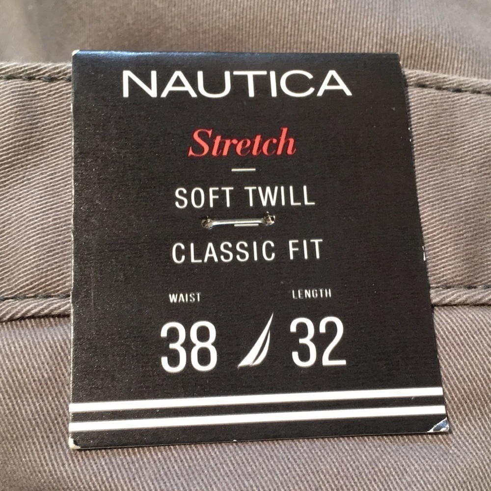 Nautica classic fit soft twill trouser - Picture 8 of 10